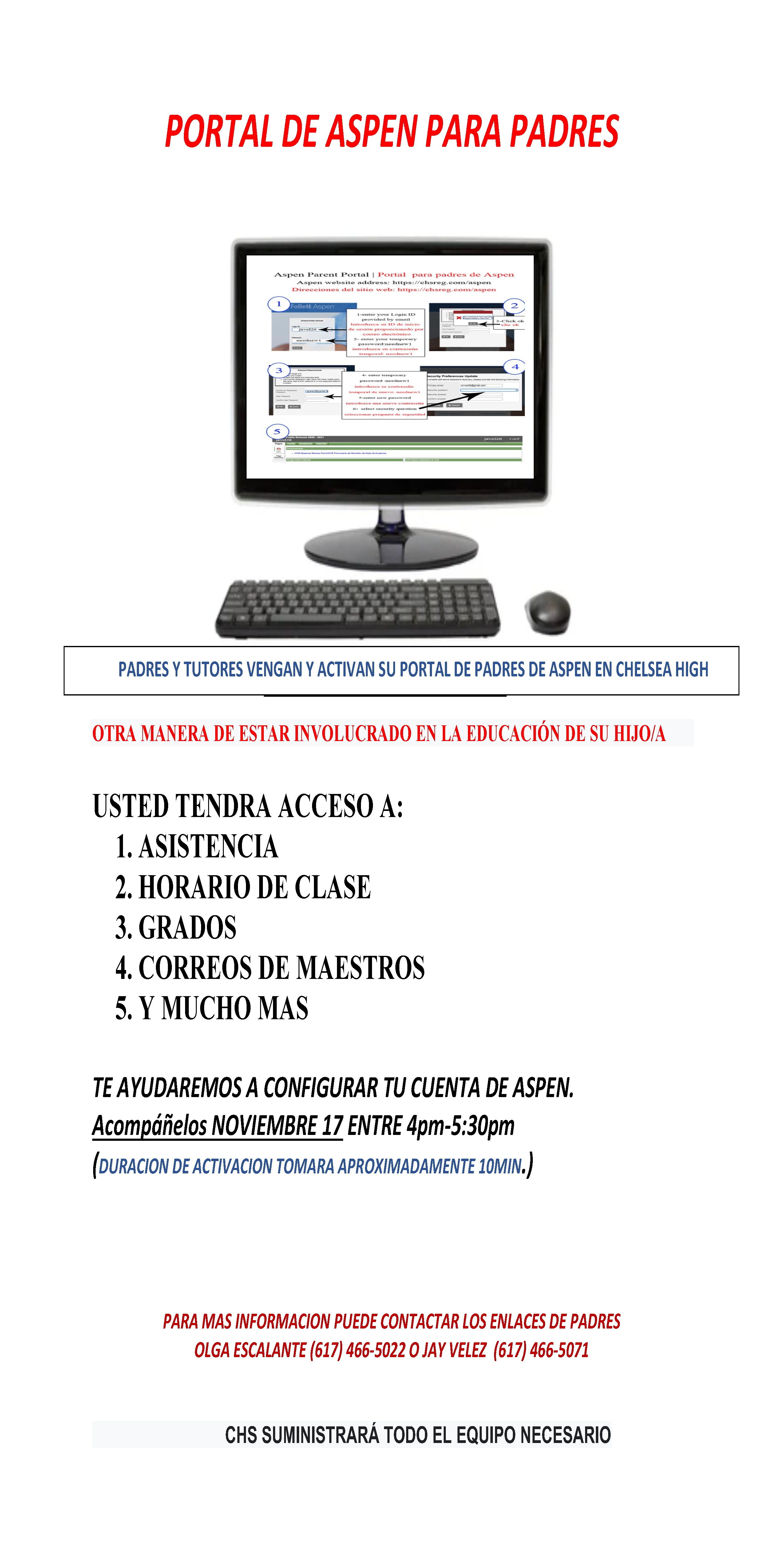 ASPEN Parent Portal - Spanish